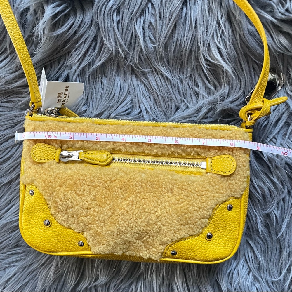 COACH ryder shearling crossbody bag - Picture 11 of 14